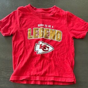 NFL Red Kansas City Chiefs Short Sleeve Tee